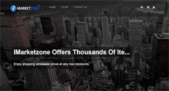 Desktop Screenshot of imarketzone.com