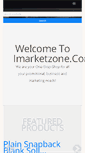 Mobile Screenshot of imarketzone.com